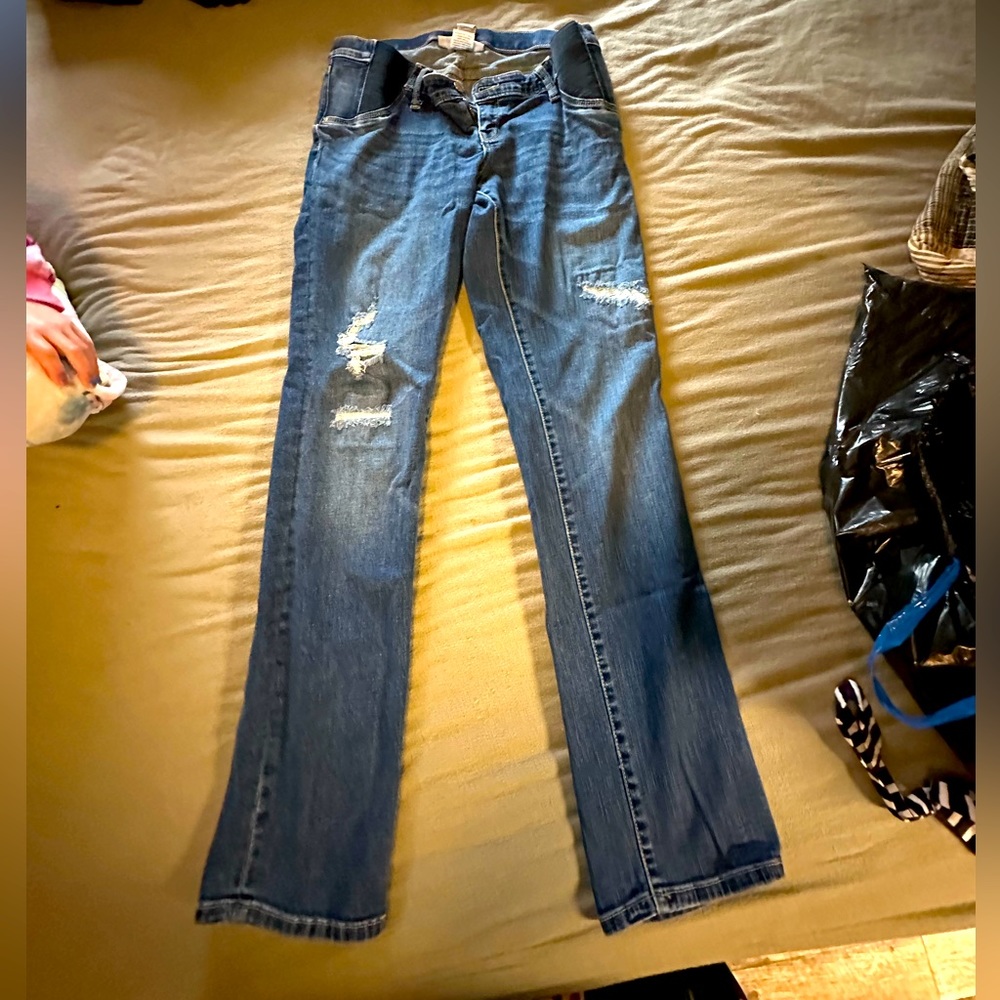 Liz Lange maternity jeans